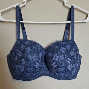 Victoria's Secret Blue Lace Bra Full Coverage